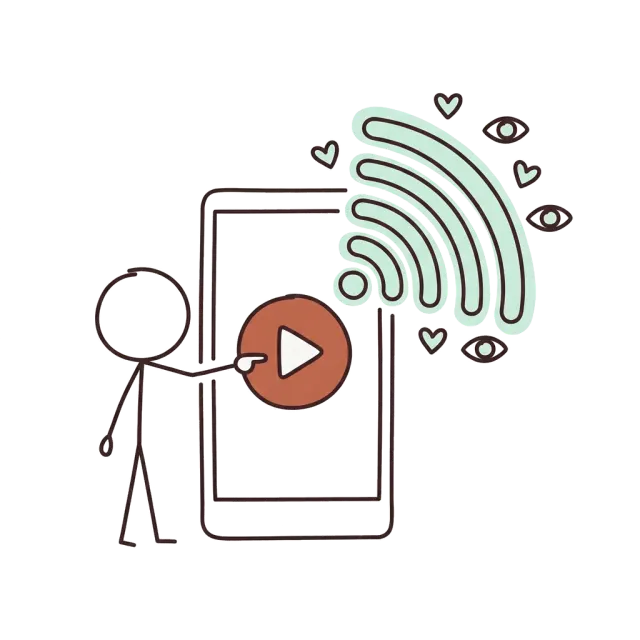 Kampagnenstart per Play-Button, Reichweite verlässt das Handy